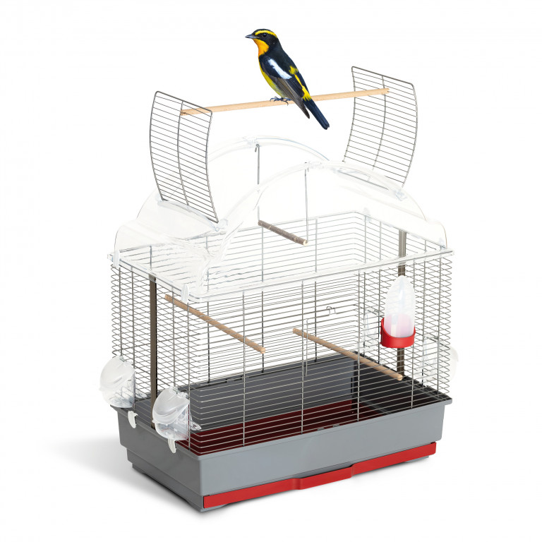 Kisállat webáruház - Madárkalitka Olga nyitható, kiülővé alakítható tetővel - 59 x 36 x 66 cm termékek