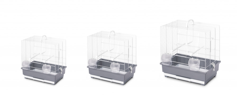 Kisállat webáruház - Madárkalitka szett Tris Alfa - 40 cm , 50 cm , 60 cm termékek