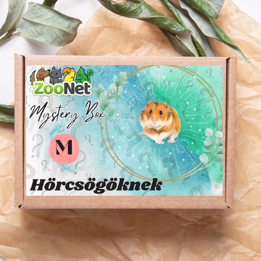 Kisállat webáruház - Mystery Box ajándékdoboz Hörcsögöknek – M termékek