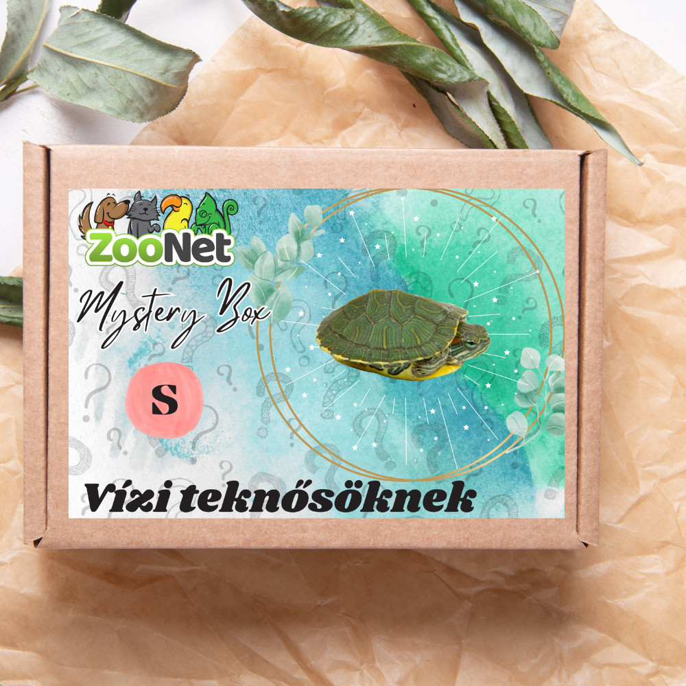 Kisállat webáruház - Mystery Box ajándékdoboz Vízi teknősöknek – S termékek