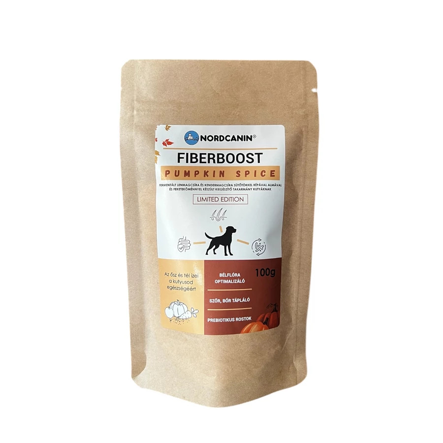 Kisállat webáruház - NORDCANIN Fiberboost - Pumpkin Spice 100g termékek