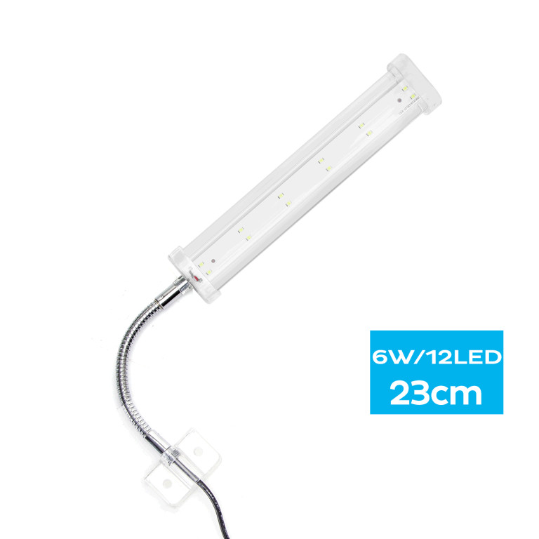 Kisállat webáruház - Nobleza | Led akváriumi lámpa - 6 W fehér/23 cm termékek