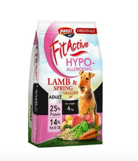 Kisállat webáruház - Panzi | Originals Hypoallergenic | Felnőtt kutyáknak | Száraztáp | Bárány és tavaszi zöldségek - 4 kg termékek