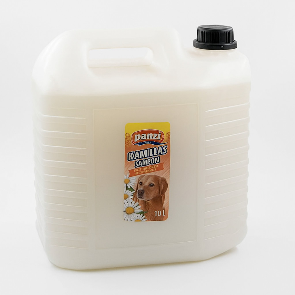 Kisállat webáruház - Panzi Sampon | Kamilla kutyasampon – 10 L termékek