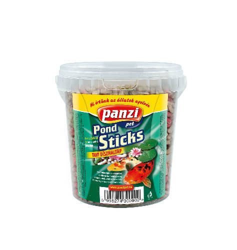 Kisállat webáruház - Panzi | Sticks-mix tavi haltáp- 10 L termékek