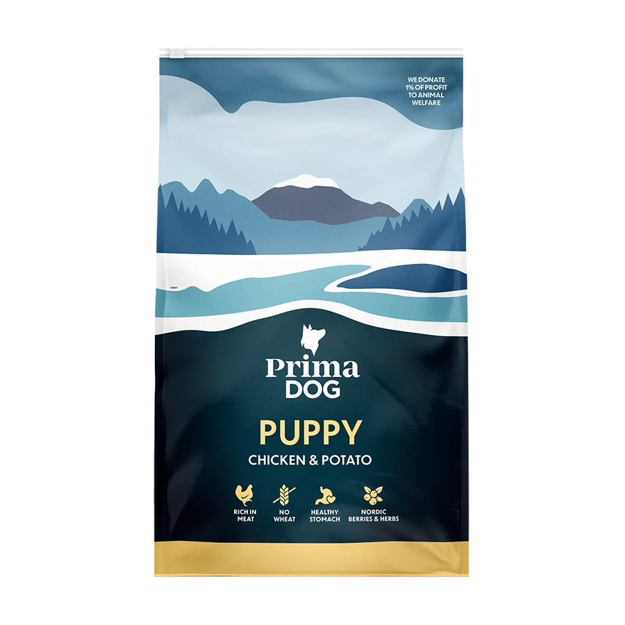 Kisállat webáruház - PrimaDog csirke burgonya szárazeledel kölyök kutyák részére 3kg termékek