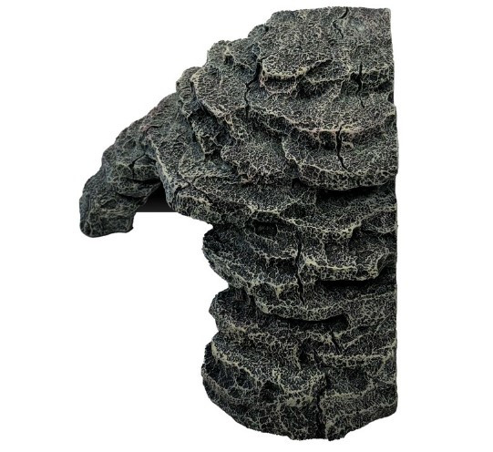 Kisállat webáruház - REPTO | DECO BASKING GREY | Búvóhely, szürke - S termékek