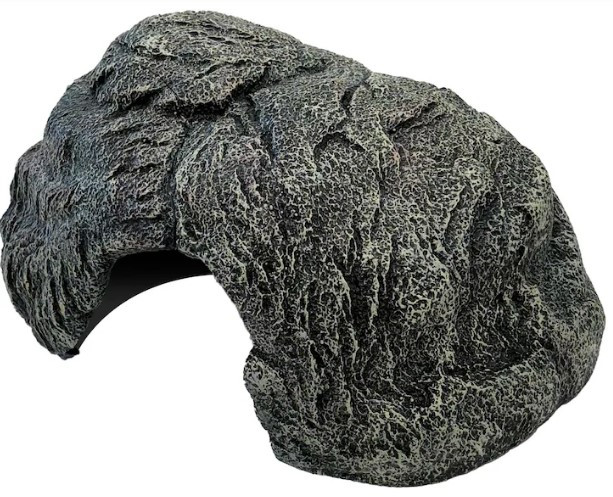 Kisállat webáruház - REPTO | DECO HIDING GREY | Bújó, szürke - L termékek