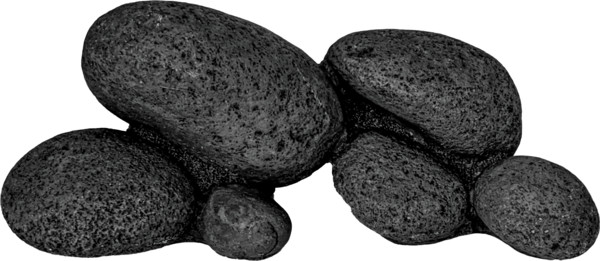 Kisállat webáruház - REPTO | DECO ROCK FORMATION BLACK | Kő dekoráció, fekete - 30x13x11 cm termékek