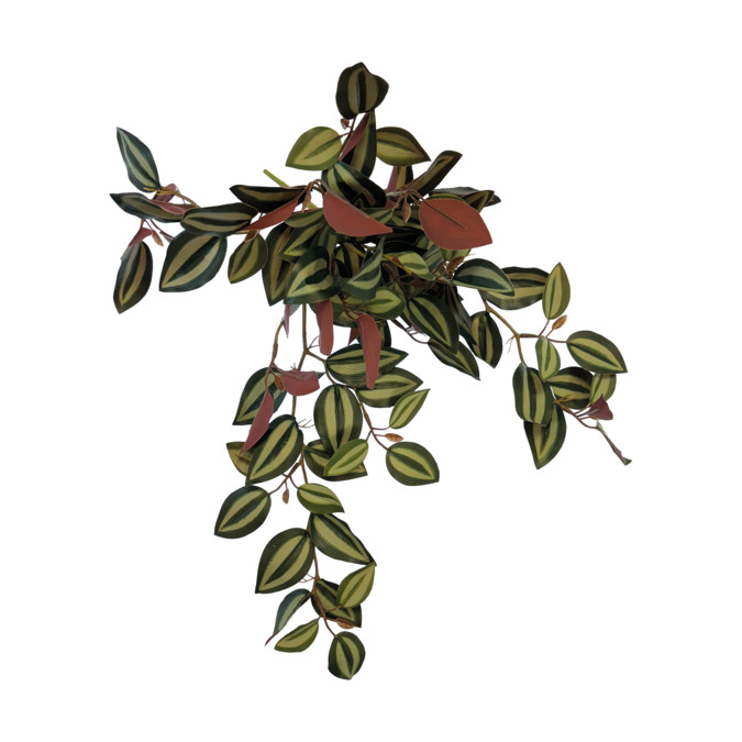 Kisállat webáruház - REPTO | PLANT HANGING RED BACK | Lógó piros műnövény dekoráció - 46 cm termékek