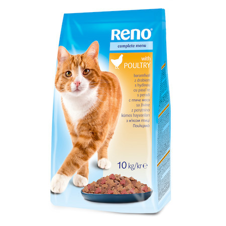 Kisállat webáruház - Reno szárnyas 10 kg macskatáp termékek