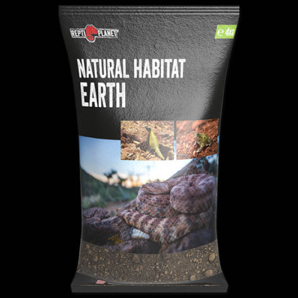 Kisállat webáruház - Repti Planet Earth Black Substrate | Terráriumi talaj (fekete) - 4 kg termékek