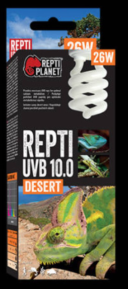 Kisállat webáruház - Repti Planet REPTI UV-B 10% (10.0) izzó - 26 W termékek