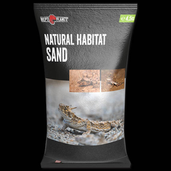 Kisállat webáruház - Repti Planet Sand Black Substrate | Terráriumi talaj (fekete) - 4,5 kg termékek