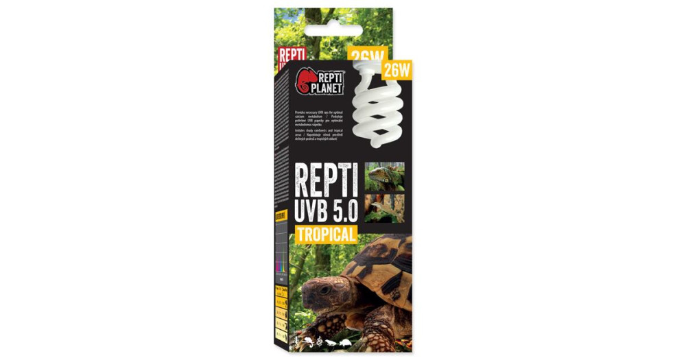 Kisállat webáruház - Repti Planet Tropical REPTI UV-B 5% (5.0) izzó - 13 W termékek