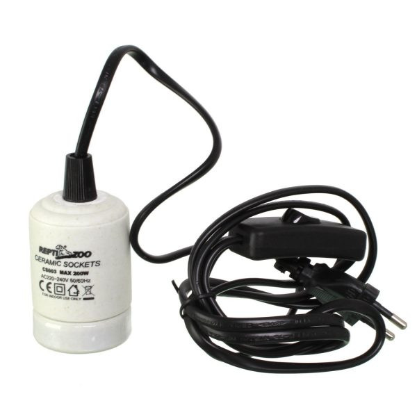 Kisállat webáruház - Repti Zoo Ceramic Socket | Belógatós kerámia foglalat - 200 W termékek