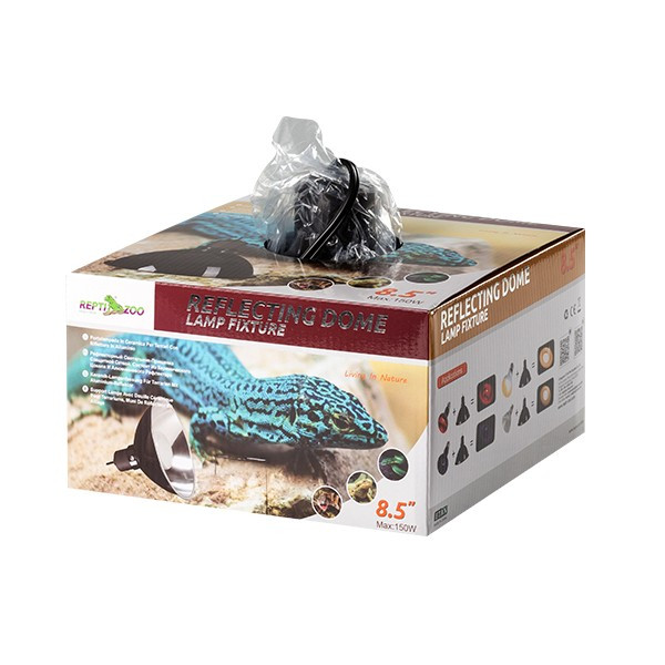 Kisállat webáruház - Repti Zoo Deep dome lamp| Alumínium lámpatest - 150 W termékek