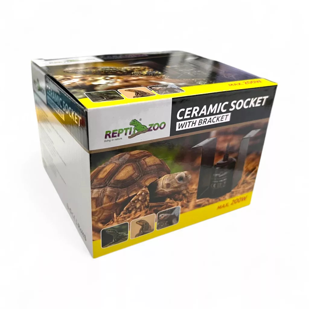 Kisállat webáruház - Repti Zoo | Kerámia foglalat tartóval | Hőálló izzófoglalat terráriumokhoz – max. 200 W termékek
