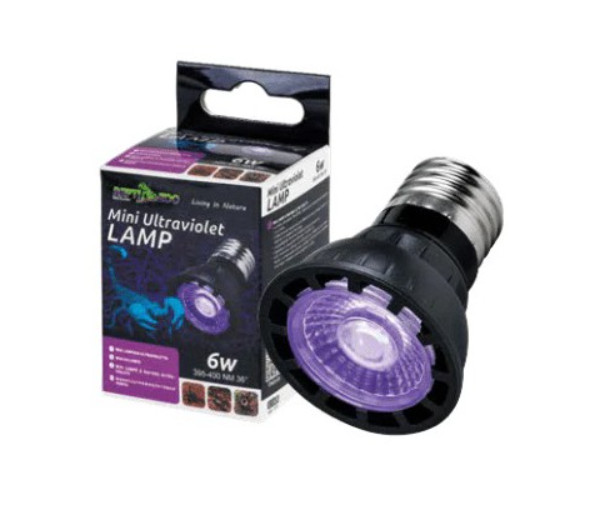 Kisállat webáruház - Repti Zoo Mini Ultraviolet Lamp | Mini UV izzó - 6W termékek