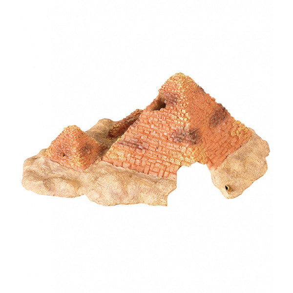 Kisállat webáruház - Repti Zoo Pyramid Hide Cave | Piramis dekoráció és bújó - közepes termékek