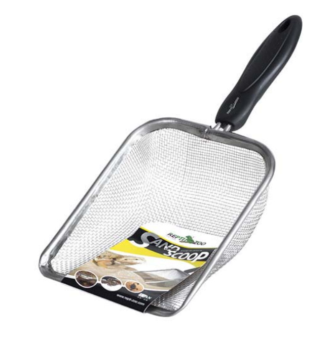 Kisállat webáruház - Repti Zoo Sand Scoop | Sűrű szövésű alomlapát - nagy termékek