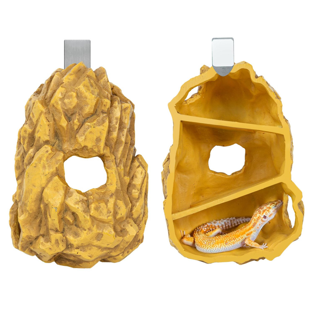 Kisállat webáruház - Repti Zoo dekor akasztós több szintes szikla bújó termékek