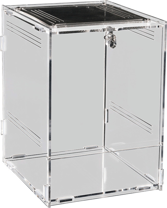 Kisállat webáruház - Repto Terra Clear | Áttetsző akril terrárium - 15 x 16.5 x 21.5 cm termékek