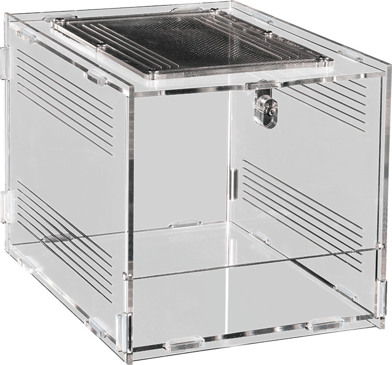 Kisállat webáruház - Repto Terra Clear | Áttetsző akril terrárium - 20 x 15 x 15.3 cm termékek