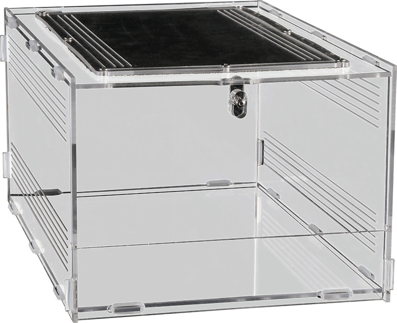 Kisállat webáruház - Repto Terra Clear | Áttetsző akril terrárium - 30 x 20 x 15.5 cm termékek