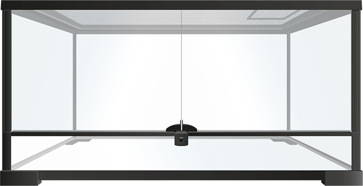 Kisállat webáruház - Repto Terra Earth L | Áttetsző üveg terrárium - 91 x 46 x 46 cm termékek