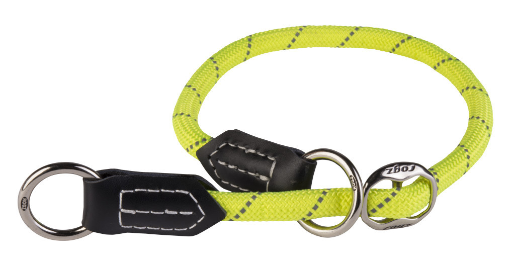 Kisállat webáruház - Rogz KÖTÉL nyakörv 35-40 cm Neon termékek