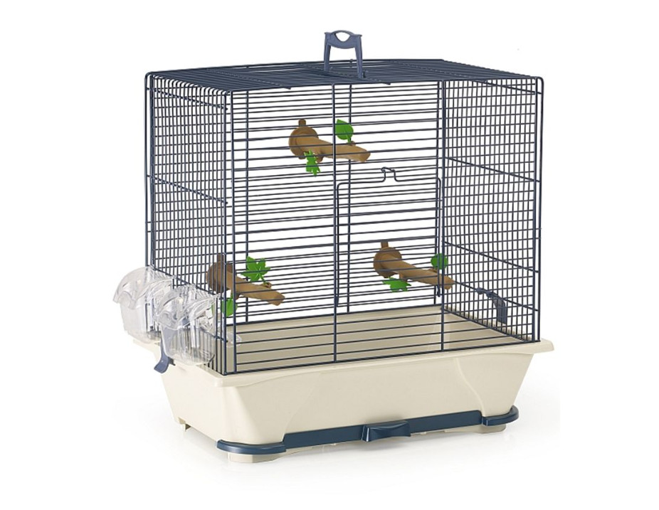 Kisállat webáruház - SAVIC Primo Bird 30 | Kalitka (szürke) díszmadarak részére - 42x25x41,5 cm termékek