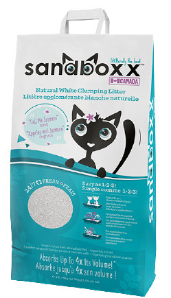 Kisállat webáruház - Sandboxx ultra premium macskaalom - jázmin 10 l termékek