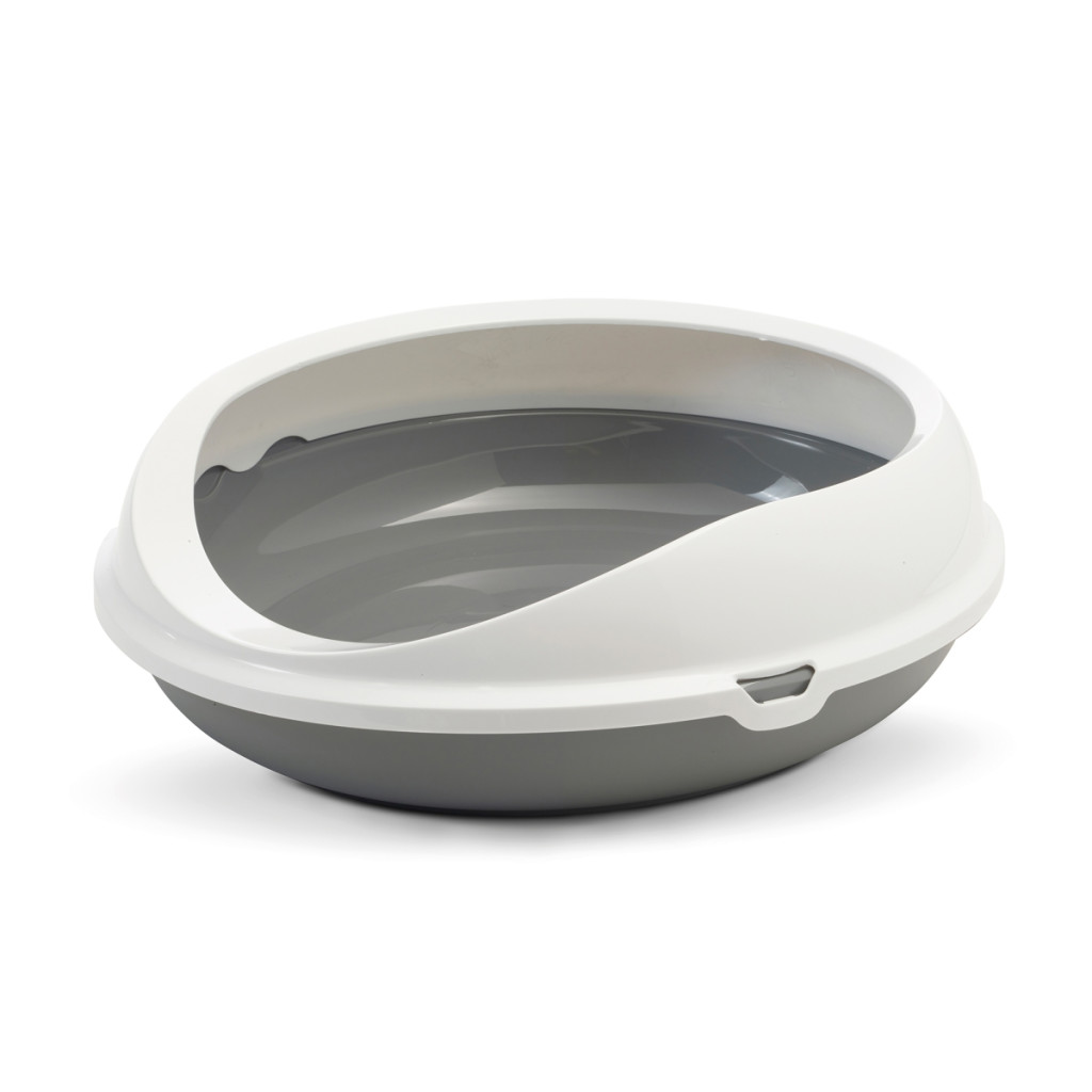 Kisállat webáruház - Savic Figaro alomtálca Szürke-Fehér termékek