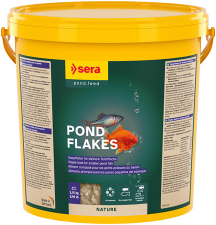 Kisállat webáruház - Sera Pond Flakes | Teljes értékű lemezes táp kerti tavi halak számára – 3800 ml termékek