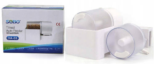 Kisállat webáruház - Sobo | Timed Auto Feeder DA-08 | Automata etető (2 rekeszes) akváriumi halak részére - 15X10X10 cm termékek