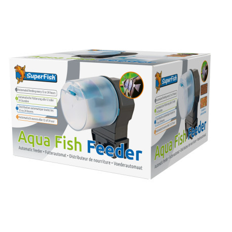 Kisállat webáruház - SuperFish Aqua Fish Feeder – Automata haletető termékek