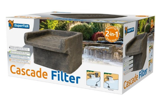Kisállat webáruház - SuperFish | CASCADE FILTER | Tavi vízesés-dísz és szűrő termékek