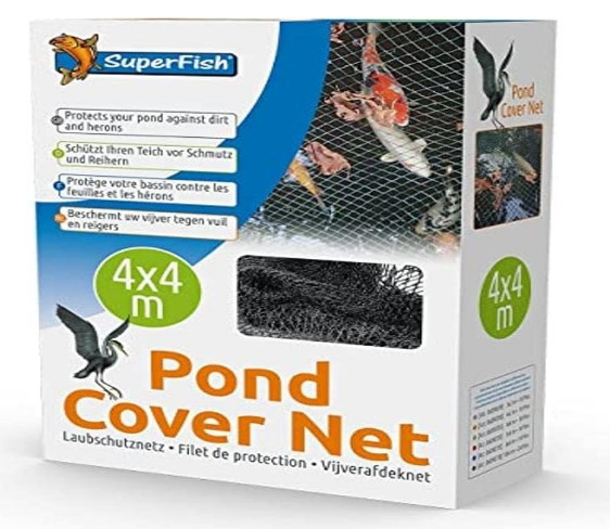 Kisállat webáruház - SuperFish | POND COVER NET | Tavi takaró háló - 4 x 4 m termékek