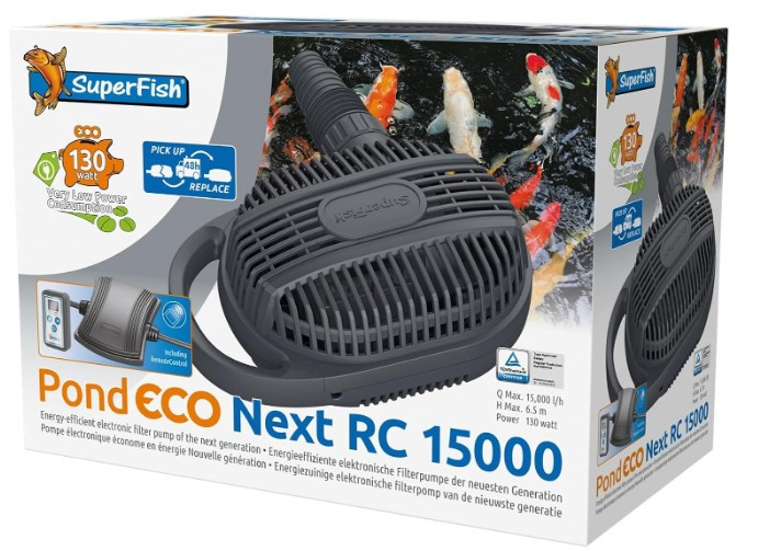 Kisállat webáruház - SuperFish | POND ECO NEXT | Energiatakarékos, szűrőtápláló szivattyú - 15.000-130W termékek