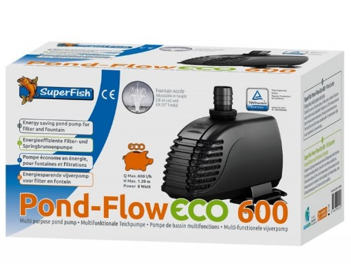 Kisállat webáruház - SuperFish | POND FLOW ECO | Energiatakarékos, tószivattyú - 600 termékek
