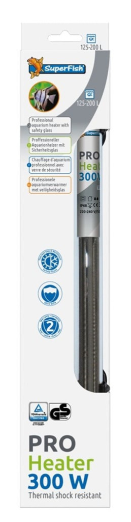 Kisállat webáruház - SuperFish | Pro Heater - akváriumi fűtő - 300W termékek