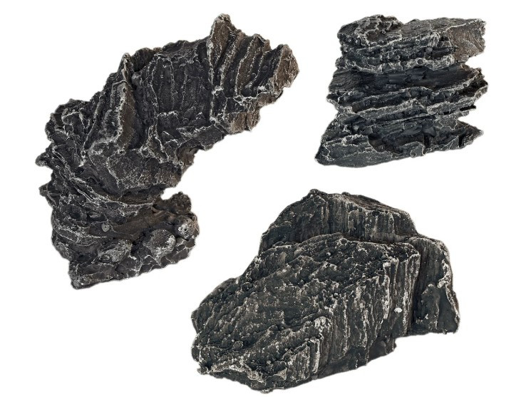 Kisállat webáruház - SuperFish | SCAPERS ROCK SMALL 3PCS COMBI PACK | Kisebb méretű (3 db ) természetes hatású, kő dekoráció termékek