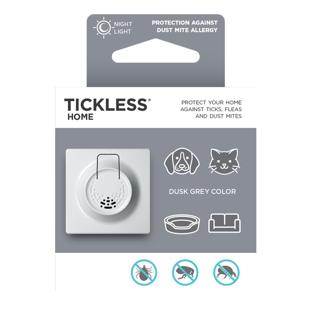 Kisállat webáruház - TICKLESS HOME Szürke ultrahangos kullancsriasztó beltéri használatra termékek