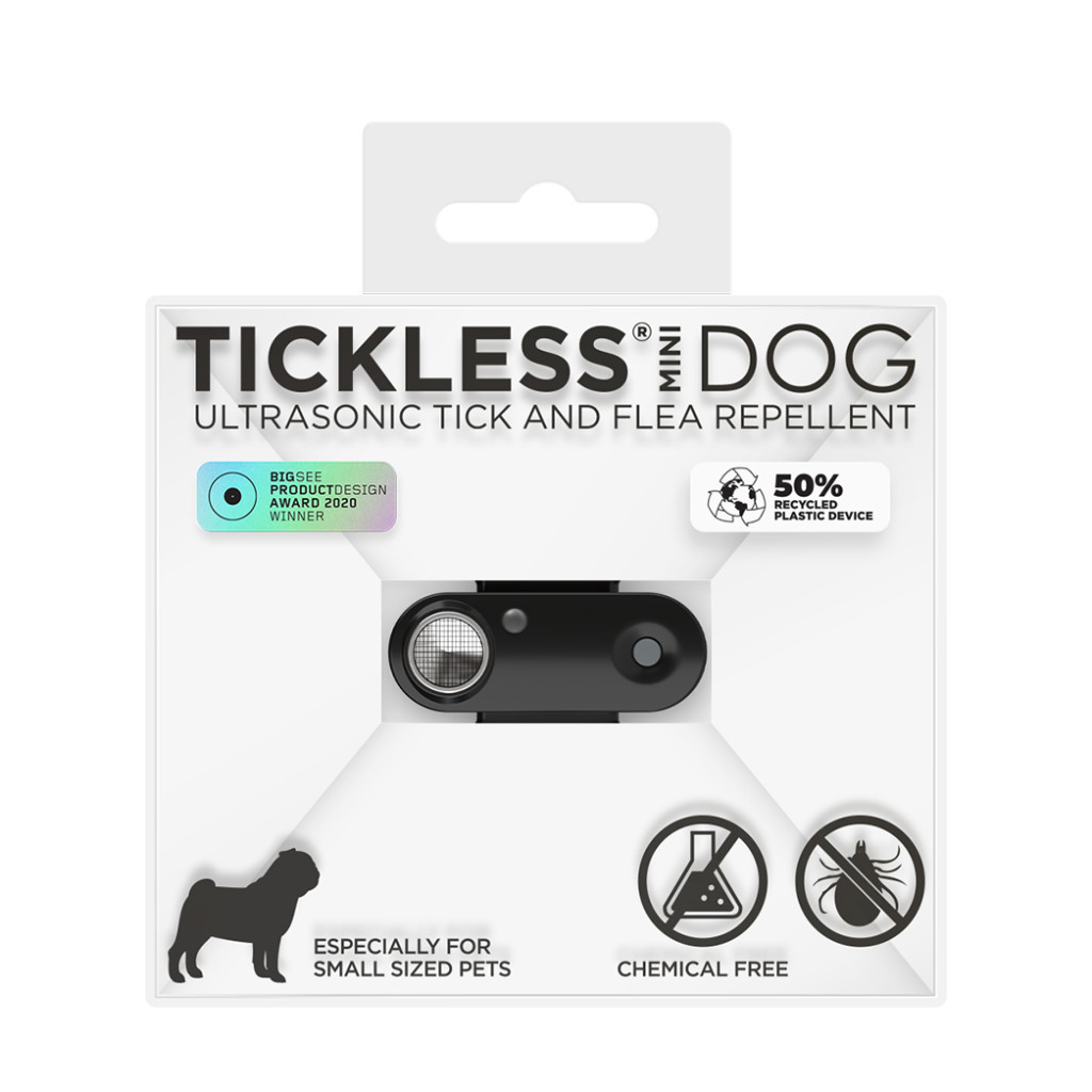 Kisállat webáruház - TICKLESS MINI DOG Fekete ultrahangos kullancsriasztó termékek