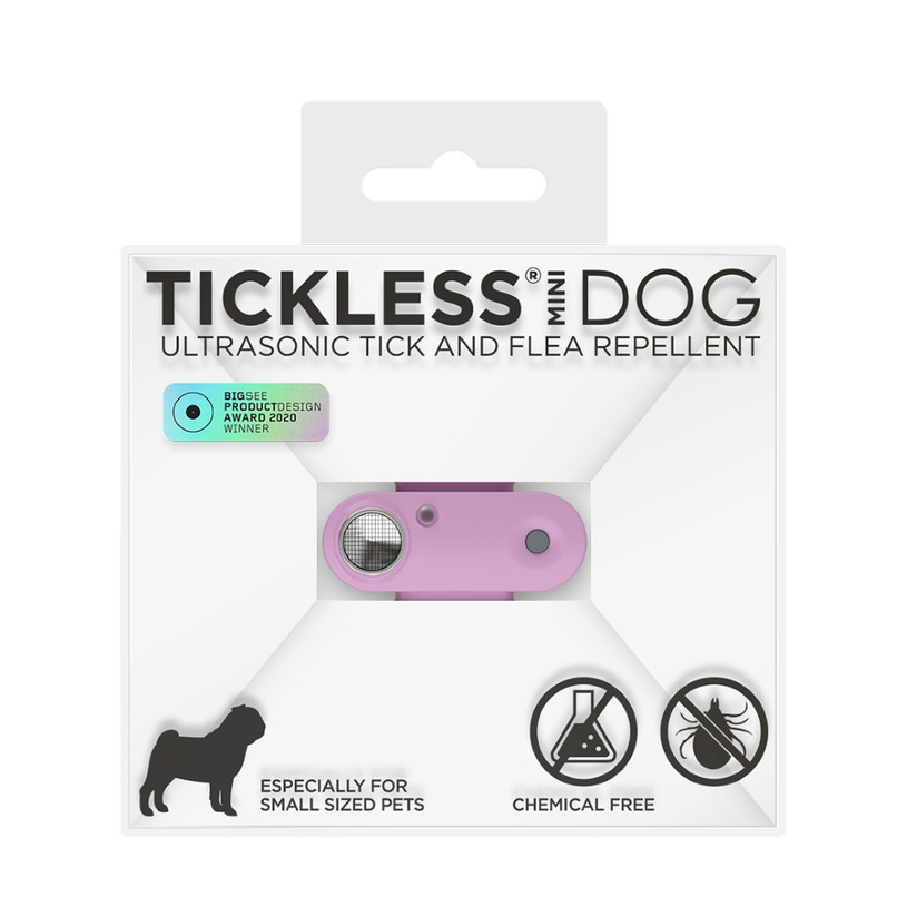 Kisállat webáruház - TICKLESS MINI DOG Lila ultrahangos kullancsriasztó termékek