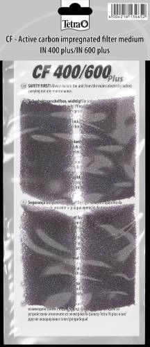 Kisállat webáruház - Tetra Aktivkohle CF 400/600 Plus | Szűrőanyag (belső szűrőhöz) aktívszénnel termékek