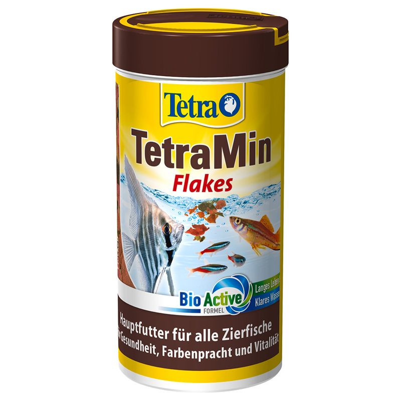 Kisállat webáruház - Tetra | Min | Flakes | Lemezes táplálék | Díszhalak számára - 500 ml termékek