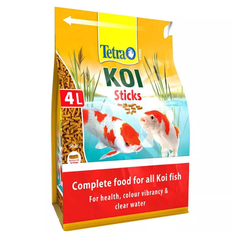 Kisállat webáruház - Tetra Pond Koi Sticks | Eledel koi halaknak - 4 L termékek
