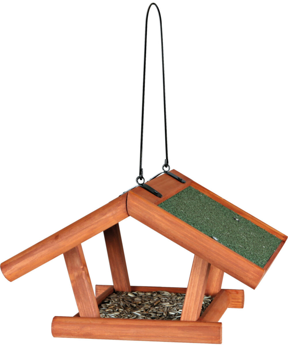 Kisállat webáruház - Trixie Bird Feeder | Kerti madáreteteő (fenyő,mázas) vadmadarak részére - 30x18x28 cm termékek